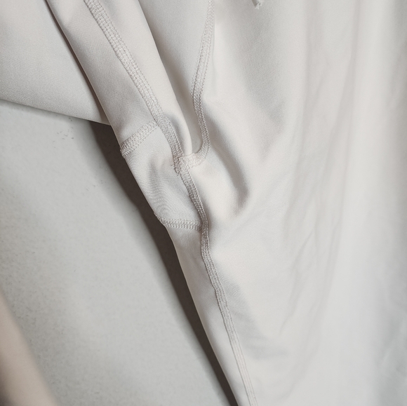 Year Of Ours Bone White Leggings Lace Up Front Ties Size XL Off White Revolve - Picture 5 of 15